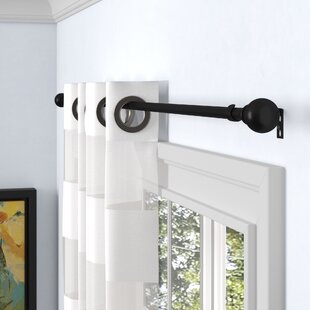 2 Inch Wide Flat Curtain Rods - Home